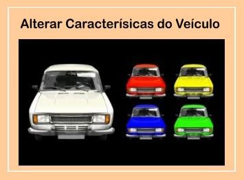 Alteração de Características